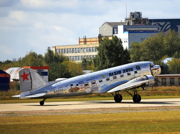 Amerikanisches Flugzeug der alten Zeit — Stockfoto