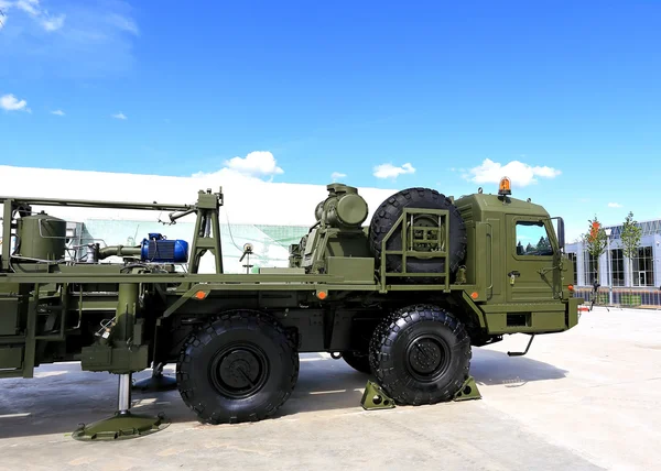 Parte delantera de un camión militar. —  Fotos de Stock