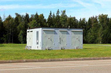 Güç dağıtım ağı alt istasyon binası