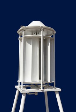 Yenilenebilir enerji kaynaklarına dayanan otonom enerji santralinin kalıcı mıknatıs jeneratörlerine sahip yatay rüzgar türbini jeneratörü