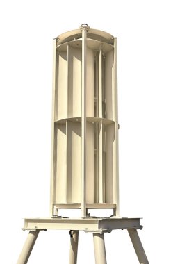 Yenilenebilir enerji kaynaklarına dayanan otonom enerji santralinin kalıcı mıknatıs jeneratörlerine sahip yatay rüzgar türbini jeneratörü