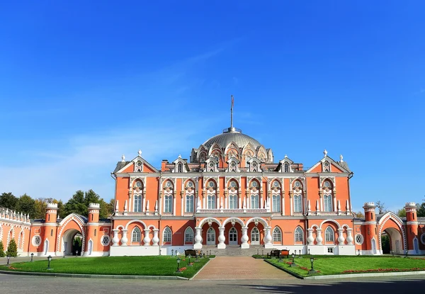 Moskova'daki Petrovskiy seyahat eden palace — Stok fotoğraf