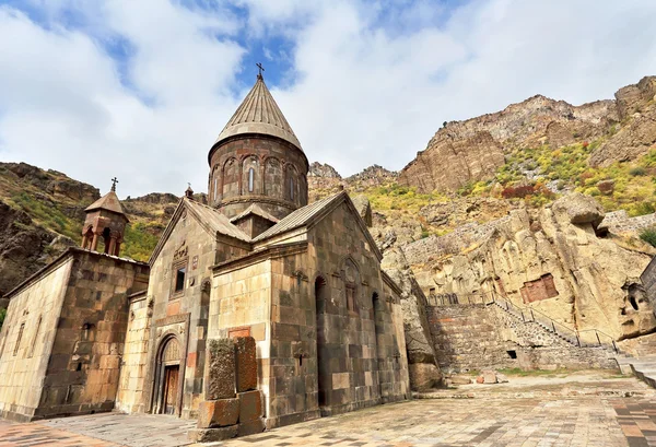 Courtyard of an ancient monastery — Stock Photo, Image