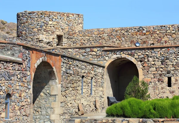 城塞の壁と要塞の塔 — ストック写真