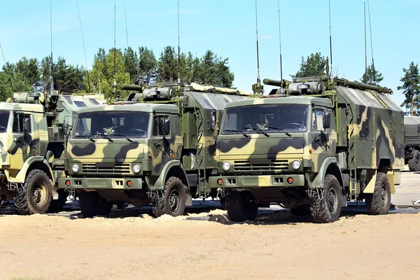 Militaire voertuigen — Stockfoto