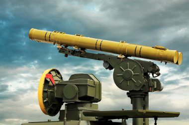Antitank missile system clipart