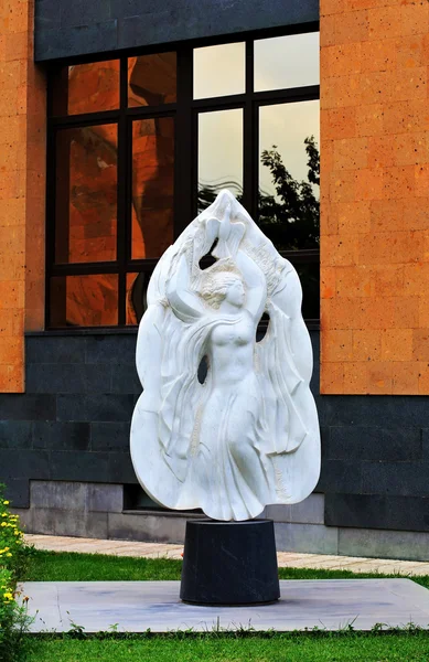 Sculpture blanche — Photo
