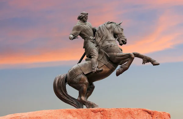 Monumento a Evpatiy Kolovrat em Ryazan — Fotografia de Stock