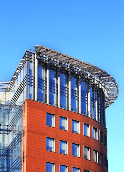 A modern épületben — Stock Fotó