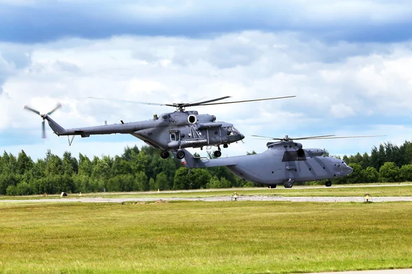 Helicóptero de transporte s — Foto de Stock