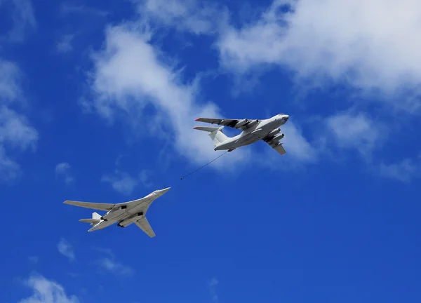 Air refueling — Stock Photo, Image