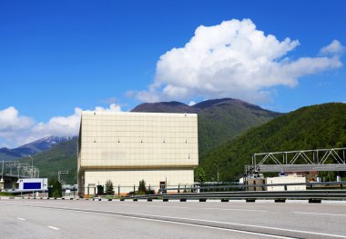 otoyol bir dağ Vadisi