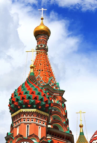 Санкт-Петербург Собор Василия Блаженного — стоковое фото