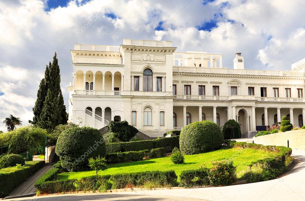 White classical palace
