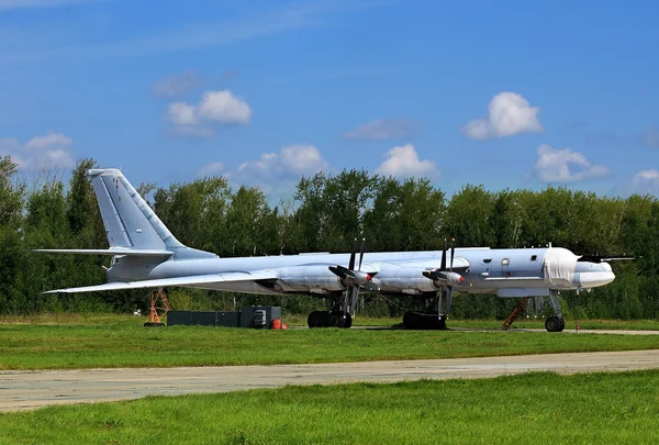 Russischer Bomber tu-95 "tragen" — Stockfoto