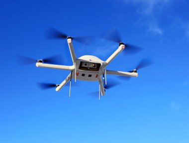 Quadrocopter uçuş kamera ile