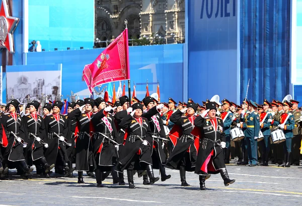 Урочистий марш військ — стокове фото