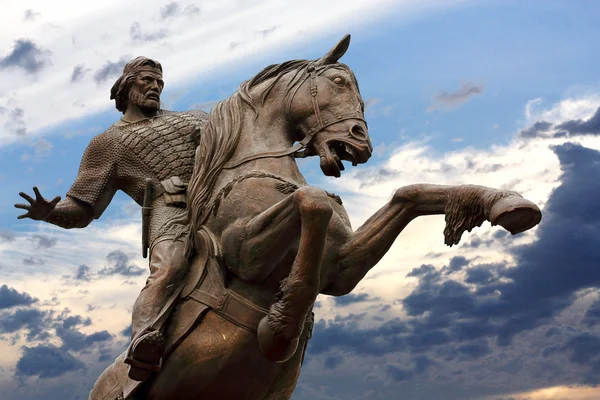 Monument voor evpatiy kolovrat in Rjazan — Stockfoto