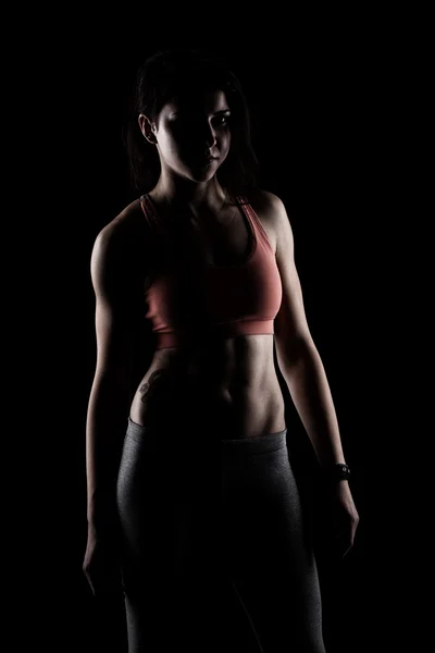 Fitness flicka — Stockfoto