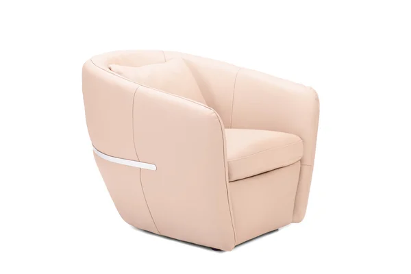 Fauteuil en cuir moderne — Photo