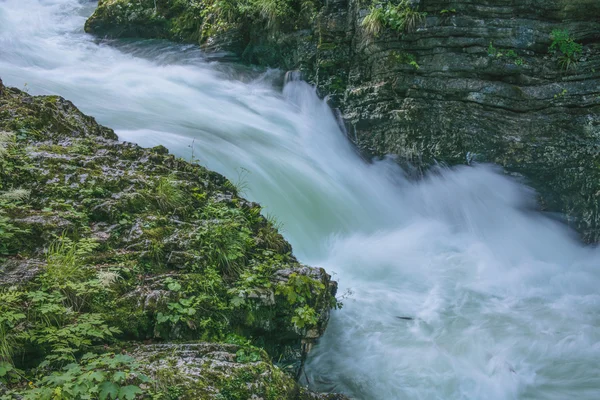 Akan nehir. Slovenya — Stok fotoğraf