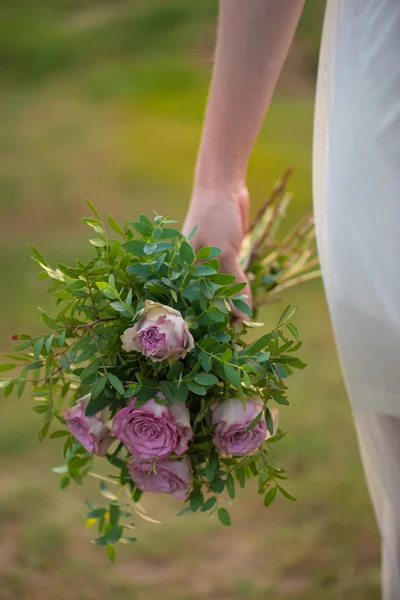 Bouquet de mariée, fleurs de mariage — Photo