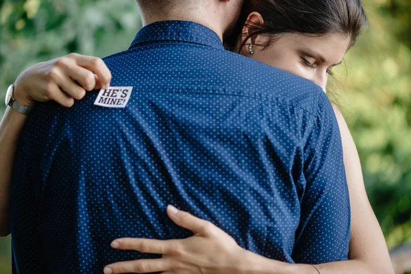 Young romantic couple — Stock Photo, Image