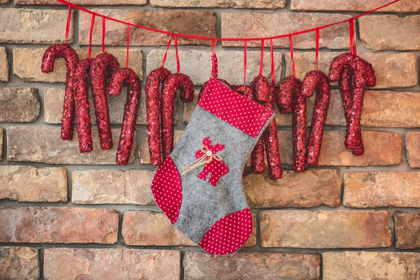 Christmas decoration hanging — Stock Photo, Image