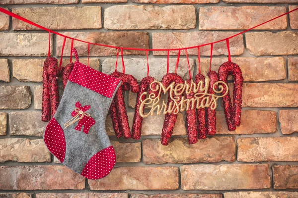Christmas decoration hanging — Stock Photo, Image