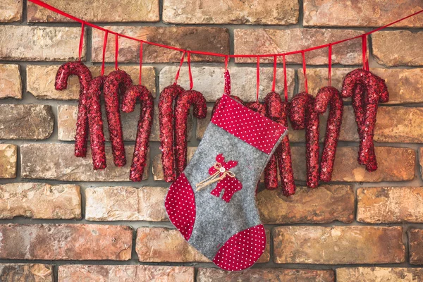 Christmas decoration hanging — Stock Photo, Image