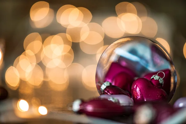 Hermosos juguetes de Navidad — Foto de Stock