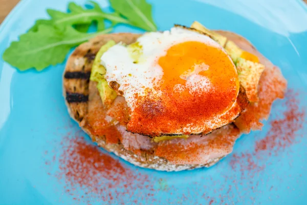 Fried Egg sandwich — Stock Photo, Image