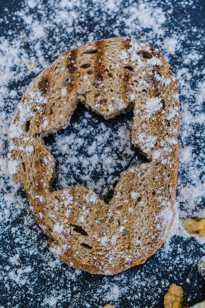 Weihnachtskuchen, kreatives Essen — Stockfoto