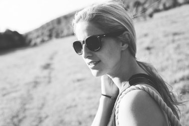 sıcak yaz gününde