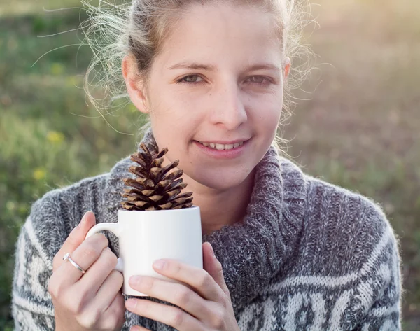 Skandinávská žena — Stock fotografie