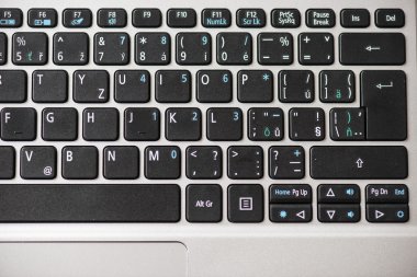 modern dizüstü klavye