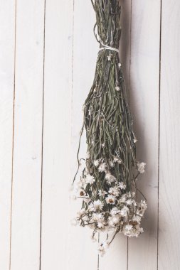 kurutulmuş çiçek buketi