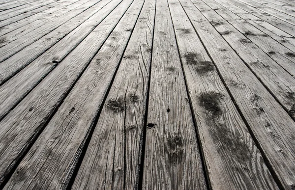 Houten vloer buiten — Stockfoto