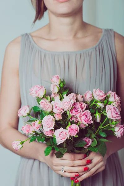 Bouquet da sposa di fiori — Foto Stock