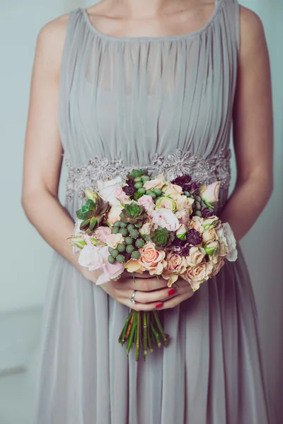 Buquê de flores de casamento — Fotografia de Stock