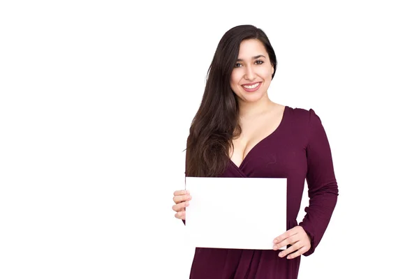 Mujer con tabla —  Fotos de Stock