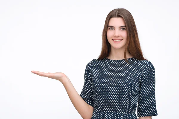 Mujer en vestido — Foto de Stock