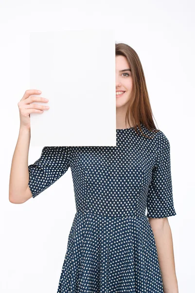 Mujer en vestido — Foto de Stock