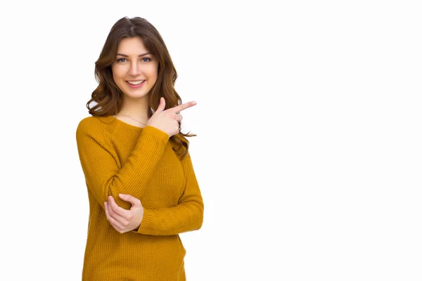 Retrato de mujer hermosa — Foto de Stock