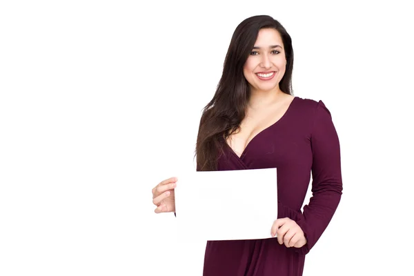 Mujer con tabla —  Fotos de Stock