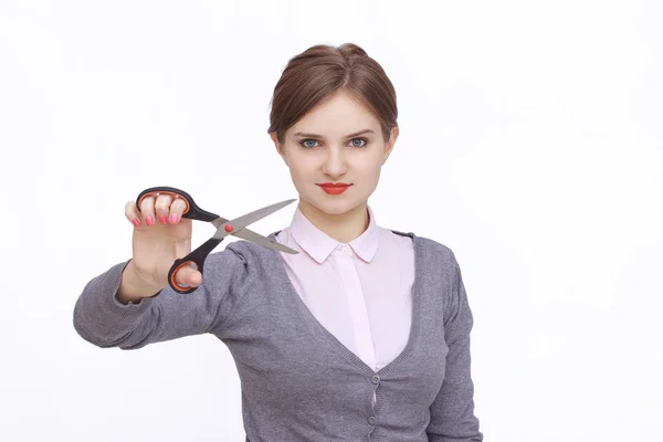 Retrato de mulher de negócios — Fotografia de Stock