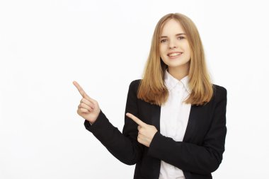 Genç başarılı iş kadını