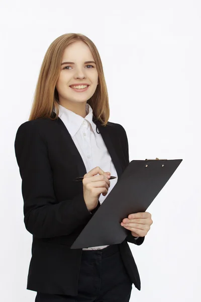 Young successful businesswoman — Stock Photo, Image