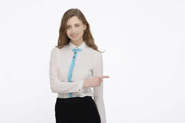 Retrato de mujer de negocios — Foto de Stock