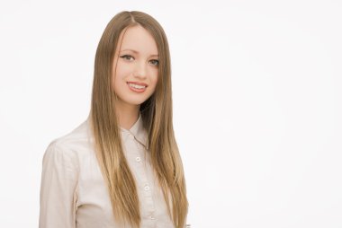 Genç başarılı işkadını